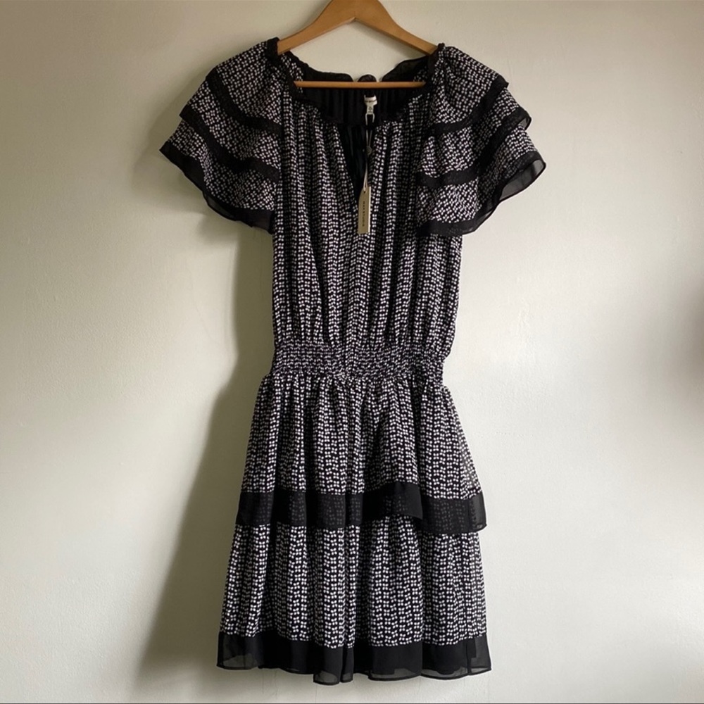 NWT Max Studio Daisy Tiered Ruffle Dress in XL